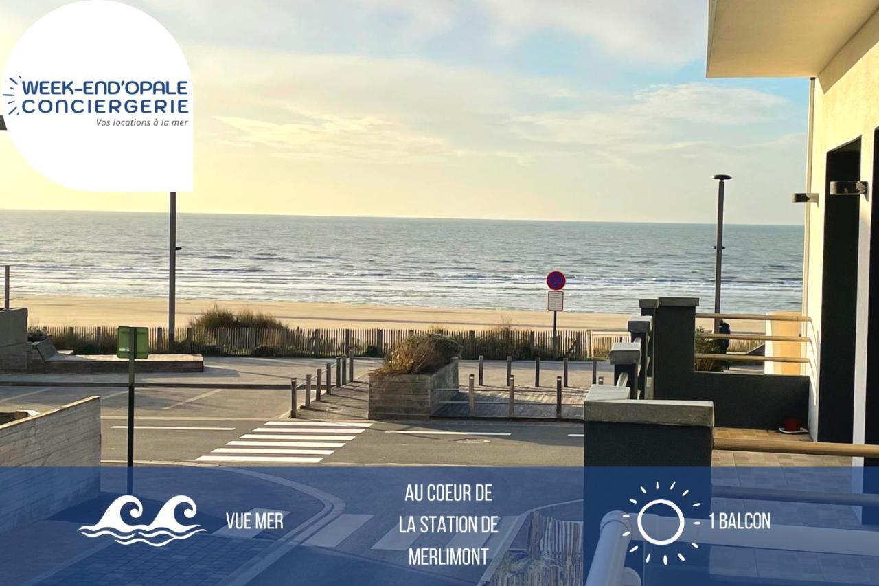 L'Echappee Avec Vue Sur La Mer Merlimont-Plage Exterior foto